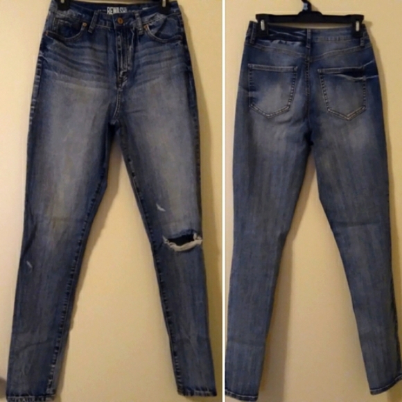 ReWash Super High Rise Skinny Jeans Size 26 - Picture 6 of 15